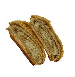 Strudel with hazelnuts